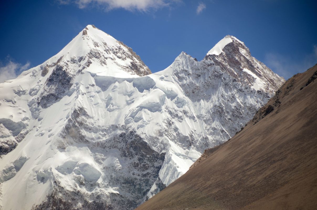 40 Gasherbrum II and Gasherbrum III As Trek Is Almost To Gasherbrum North Base Camp In China